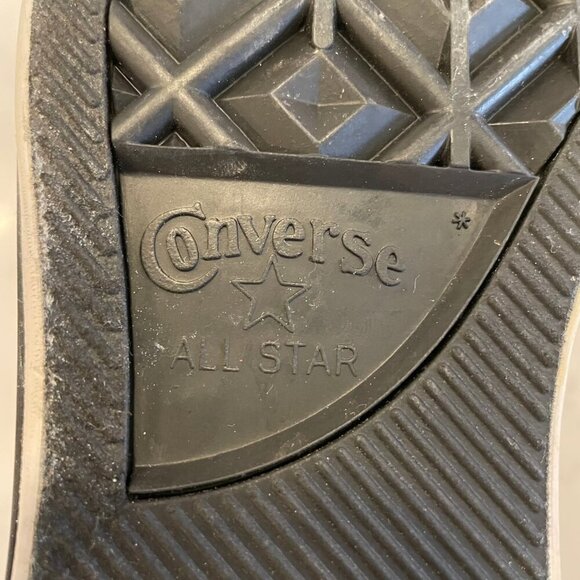 Converse All Star Casual Lo Cut Lace Up Textile Sneakers Red & Wht 8.5M/10.5 W - Picture 10 of 14